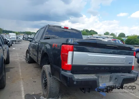 2019 Ford F-250 Platinum from USA, damaged, VIN 1FT7W2BTXKEF26965